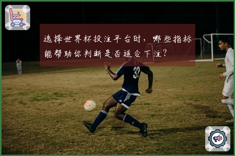 选择世界杯投注平台时,哪些指标能帮助你判断是否适合下注?